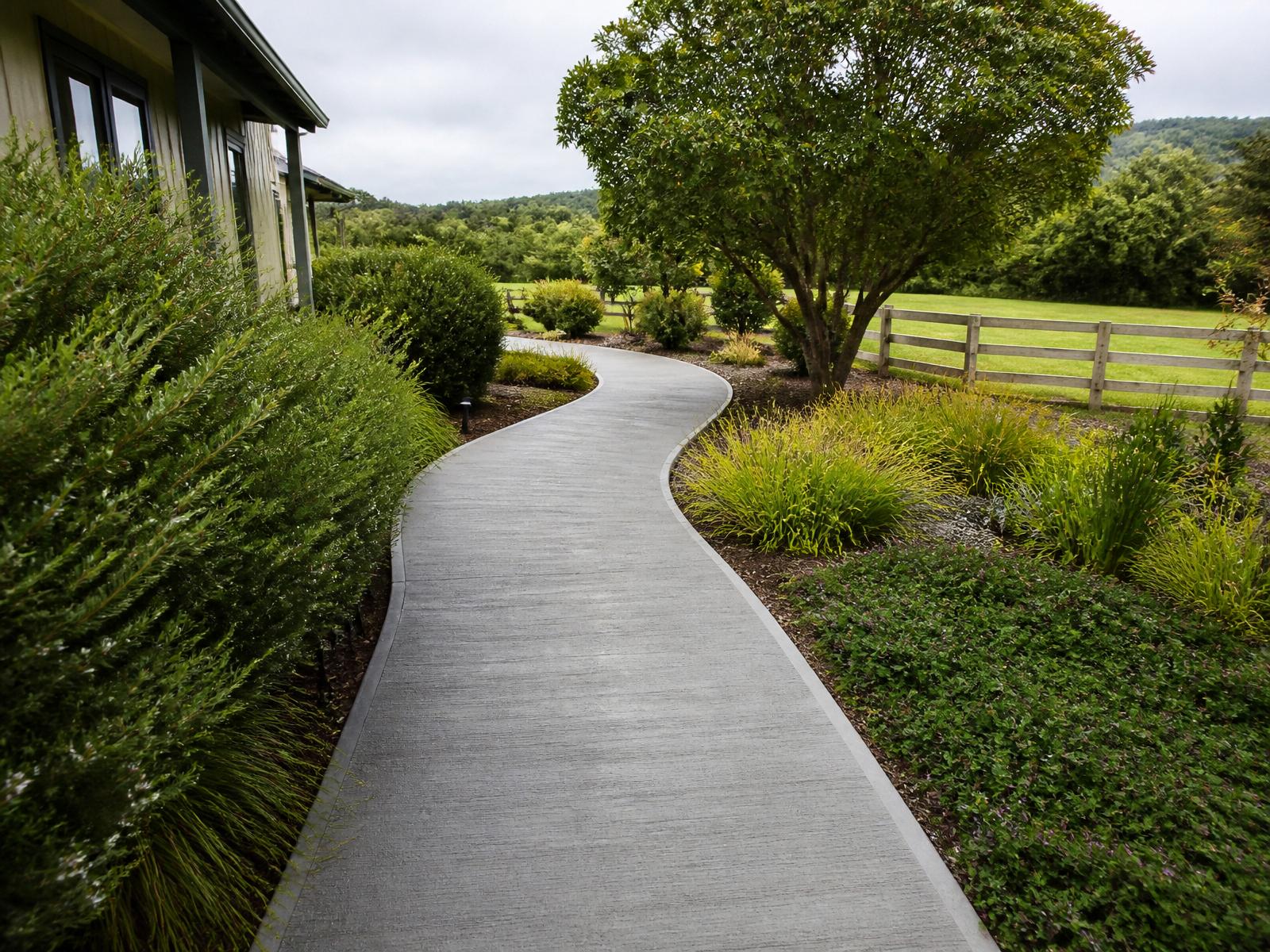 Planning a Concrete Pathway That Lasts in the Highlands